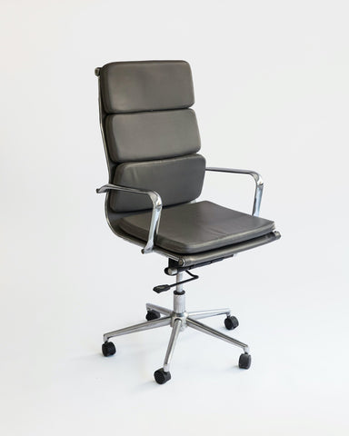 Grey 3-Pad Executive Chair