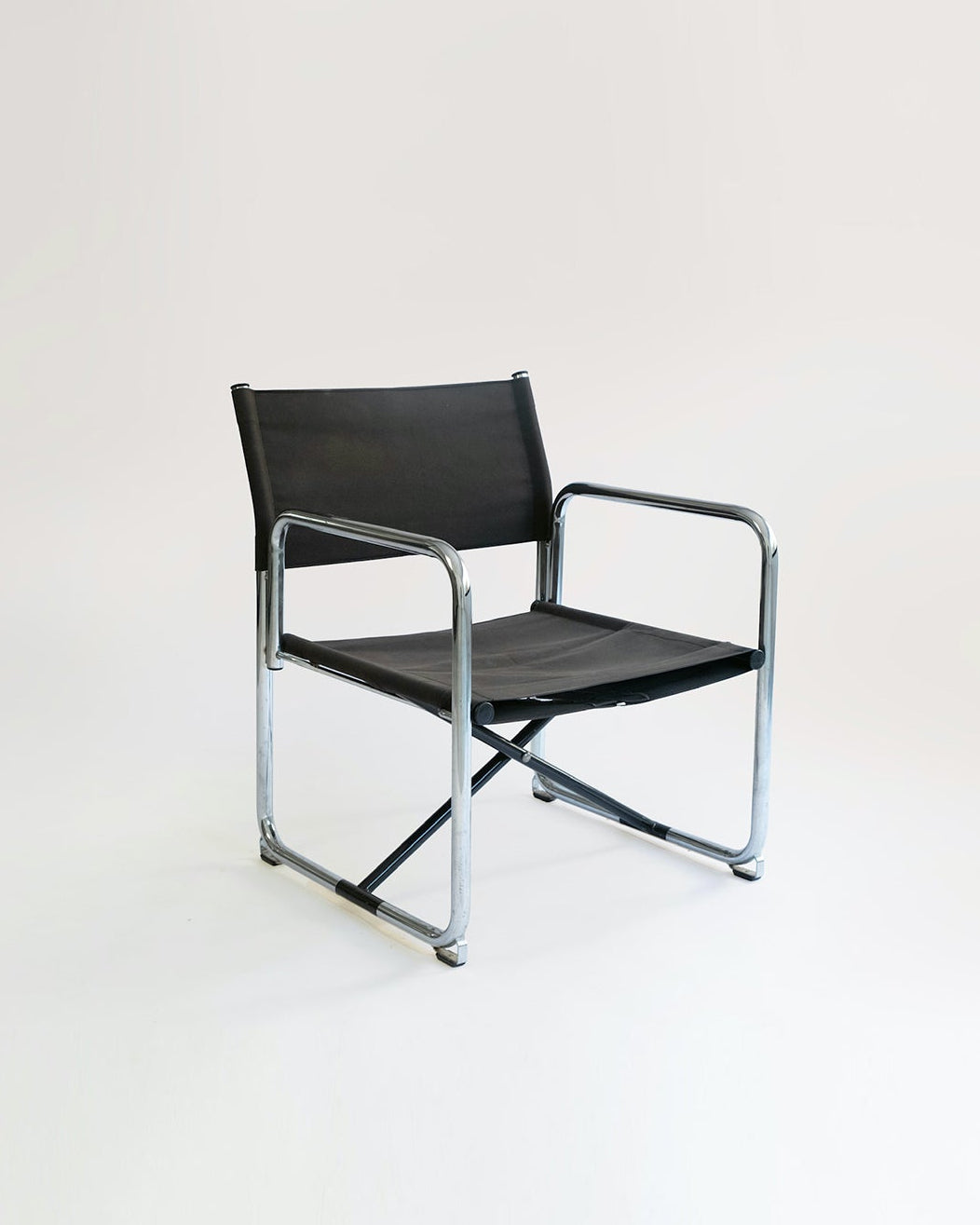 Folding armchair Borge Lindau, 1970s (Sweden)