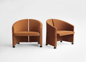 Armchairs Saporiti Style 1970s Italy Set of 2