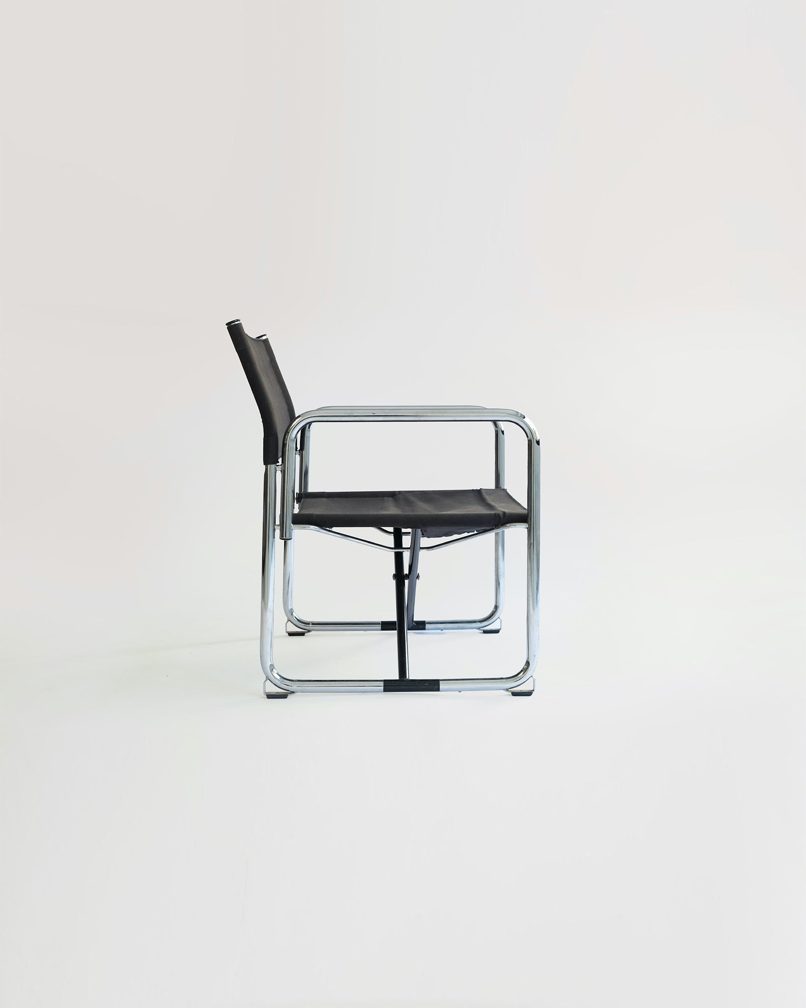 Folding armchair Borge Lindau, 1970s (Sweden)