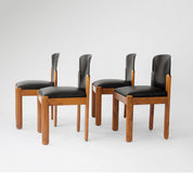 Bernini Dining Chairs 1960s Italy Set of 4