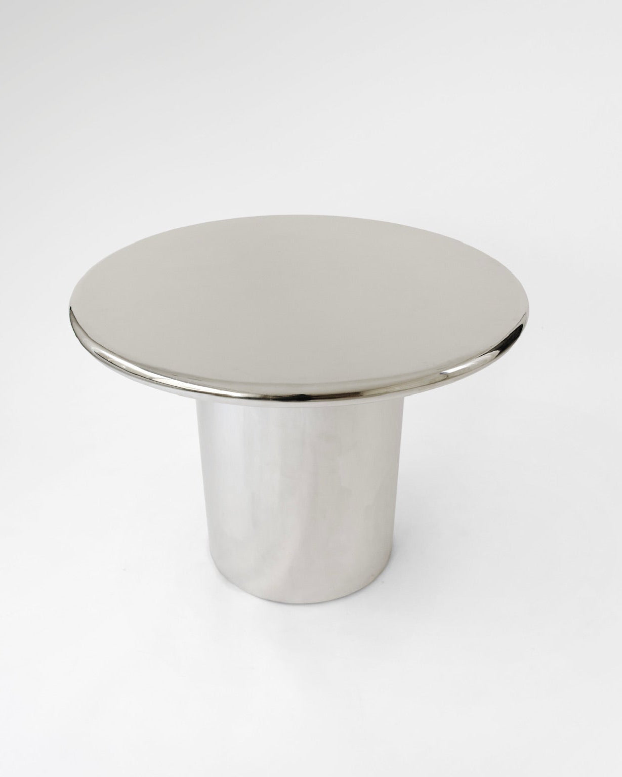 Marx Round Chrome Dining Table