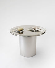 Marx Round Chrome Dining Table