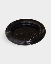 Black Marble Dish 1970s by UP&UP