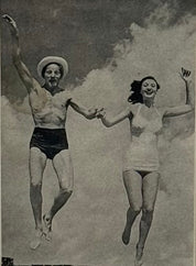 Vintage Framed Photograph “Seaside Joy”