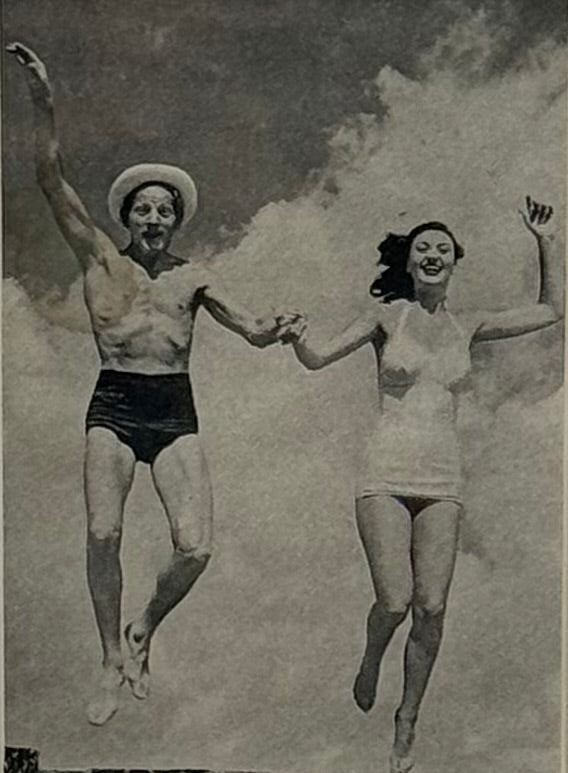 Vintage Framed Photograph “Seaside Joy”