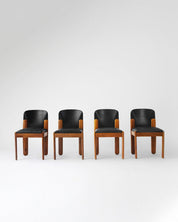 Bernini Dining Chairs 1960s Italy Set of 4