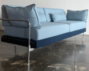 Light Blue Lounge Sofa by Vitra