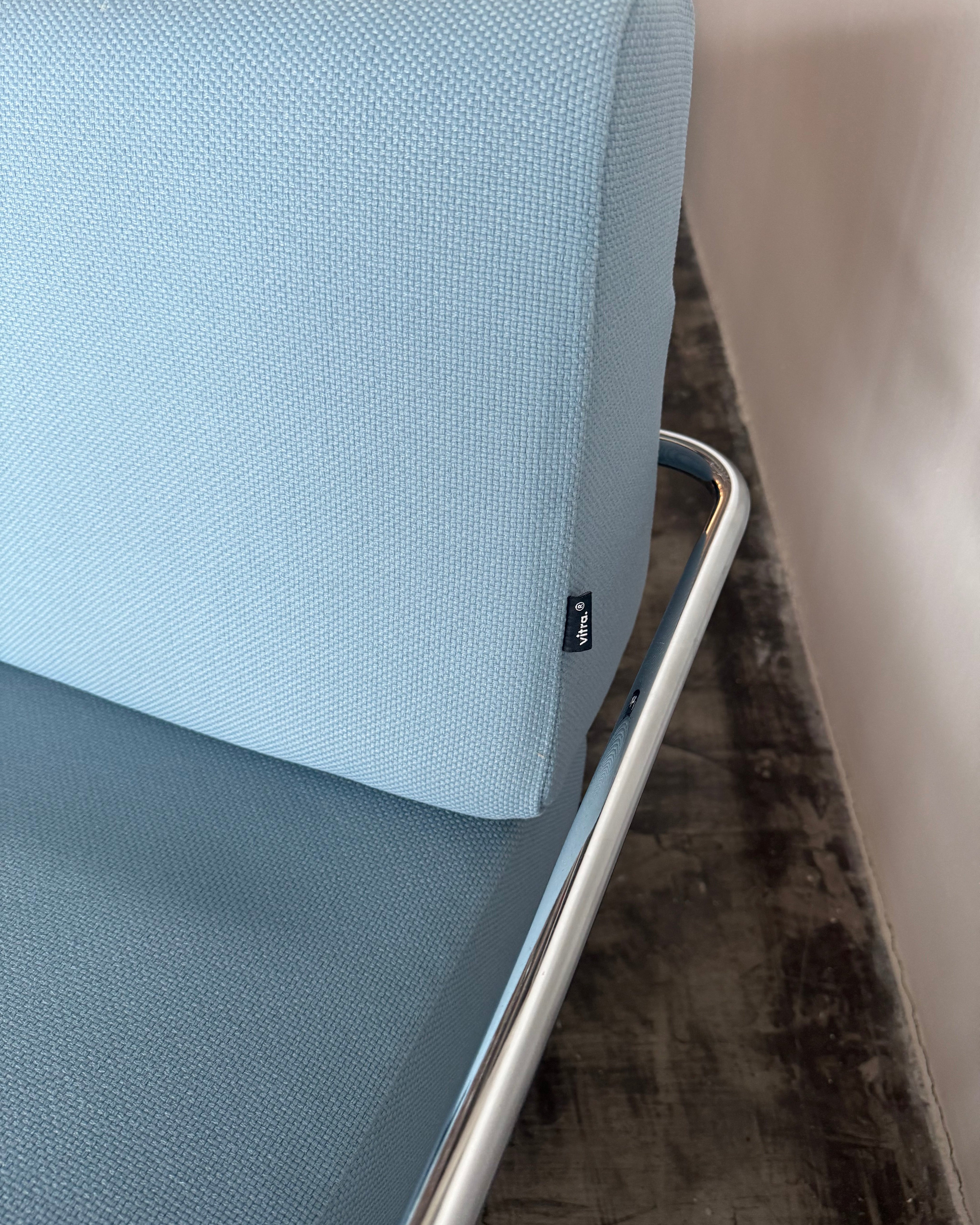 Light Blue Lounge Sofa by Vitra