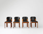 Bernini Dining Chairs 1960s Italy Set of 4