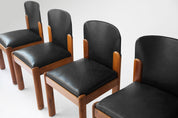 Bernini Dining Chairs 1960s Italy Set of 4
