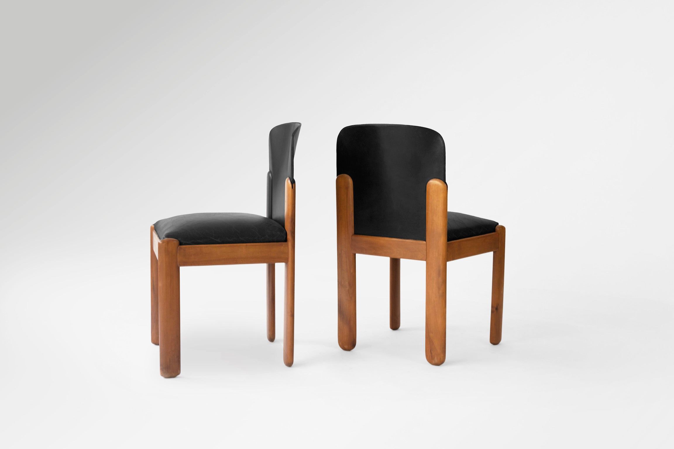 Bernini Dining Chairs 1960s Italy Set of 4
